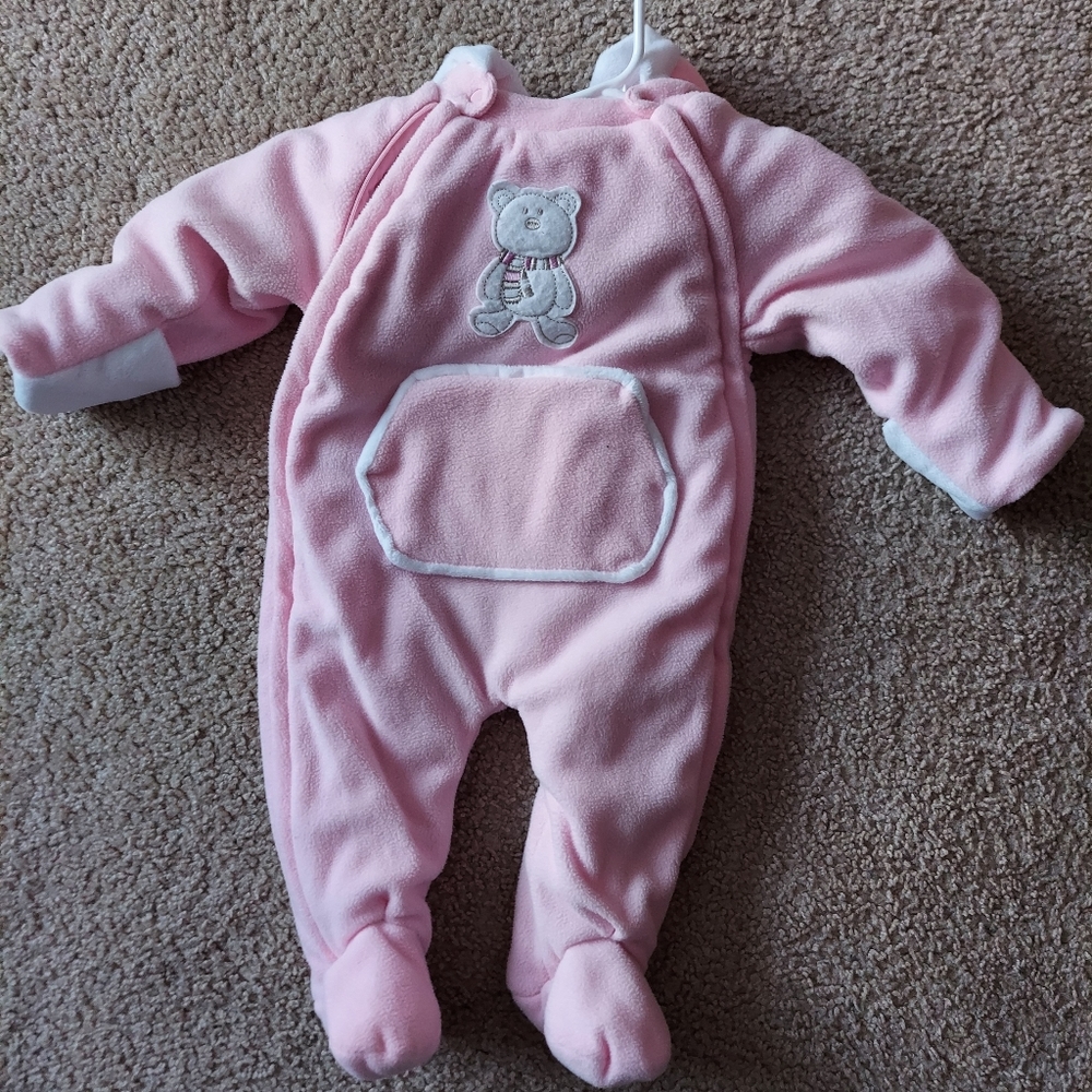 Girls onsie snowsuit